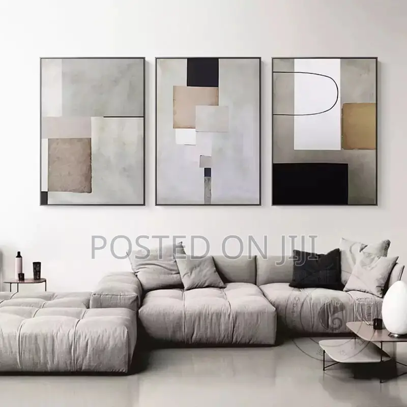 Industrial Abstract Painting