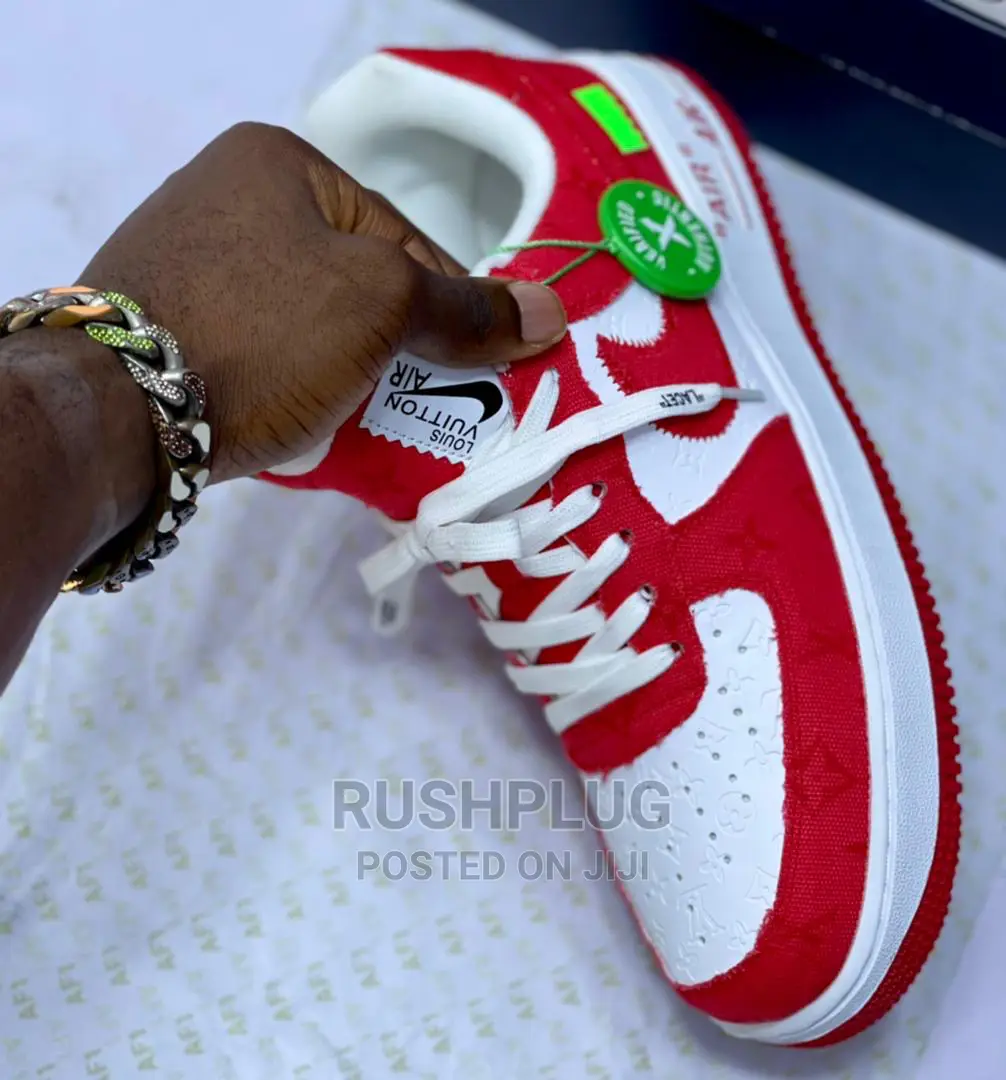 Louis Vuitton X Air Force 1 Low ’Red October