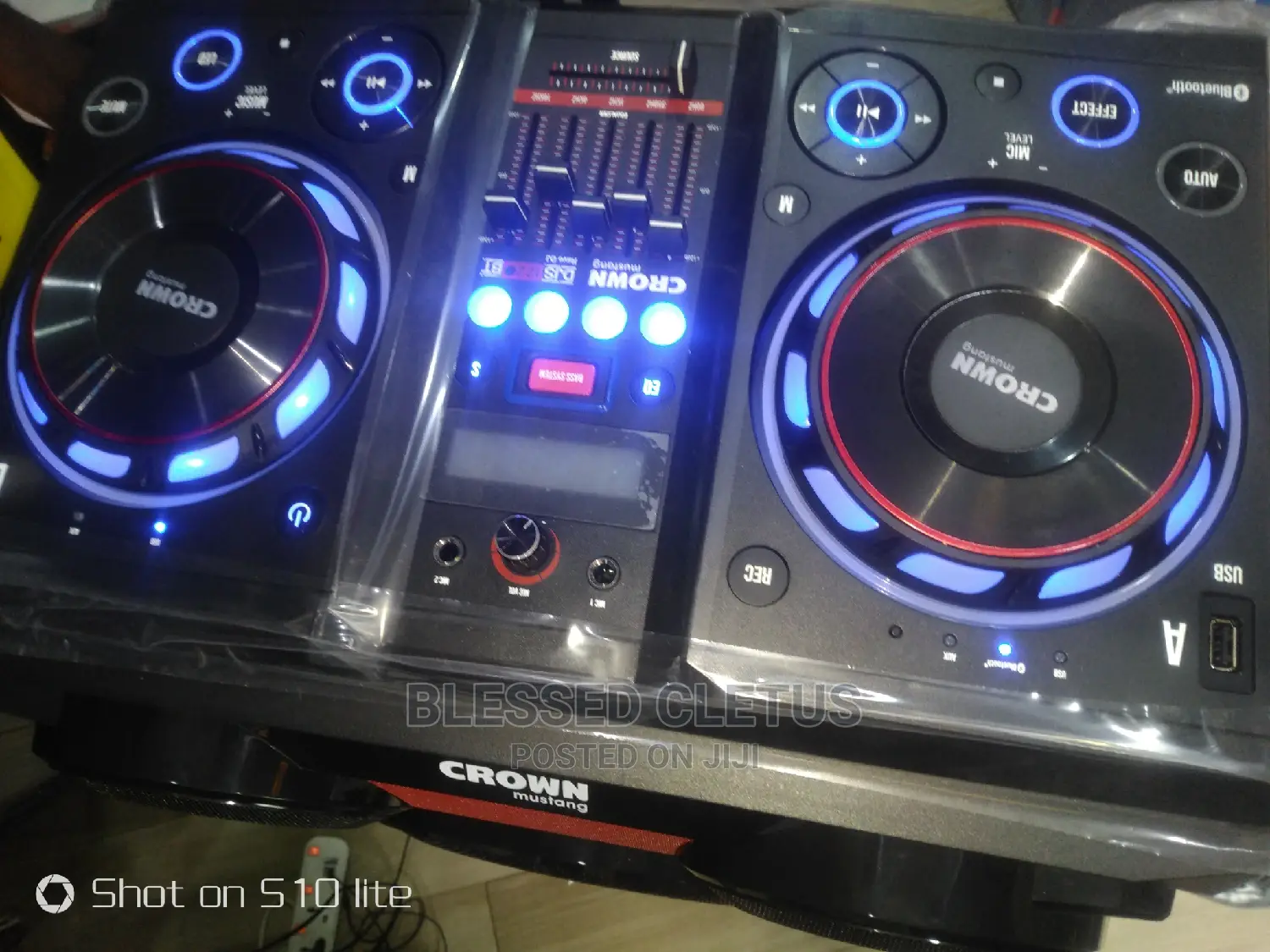 Crown Mustang 45000w All in One DJ Music System