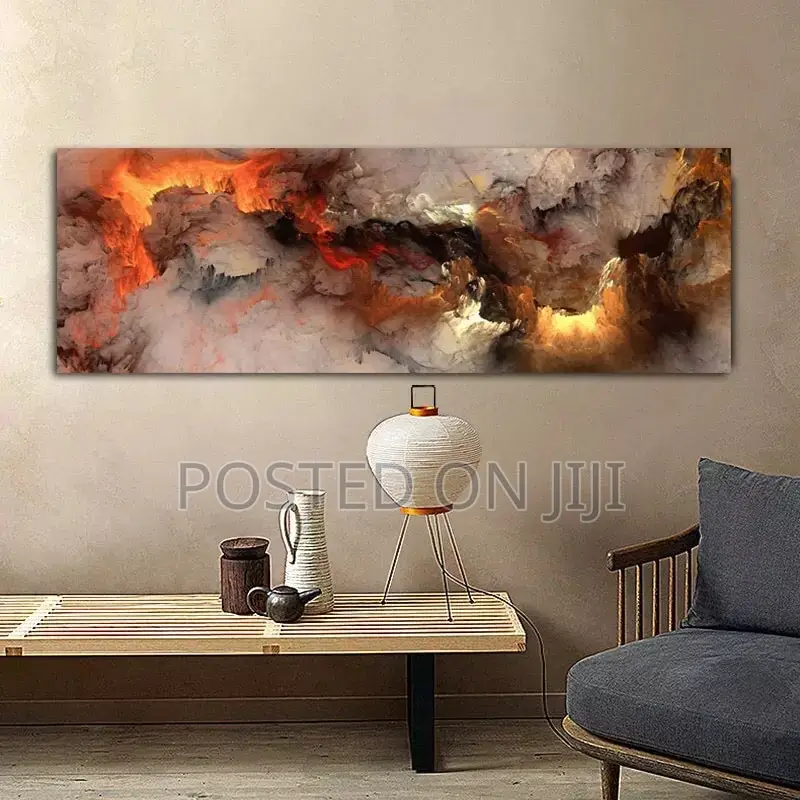 Unique Abstract Ink Wall Art
