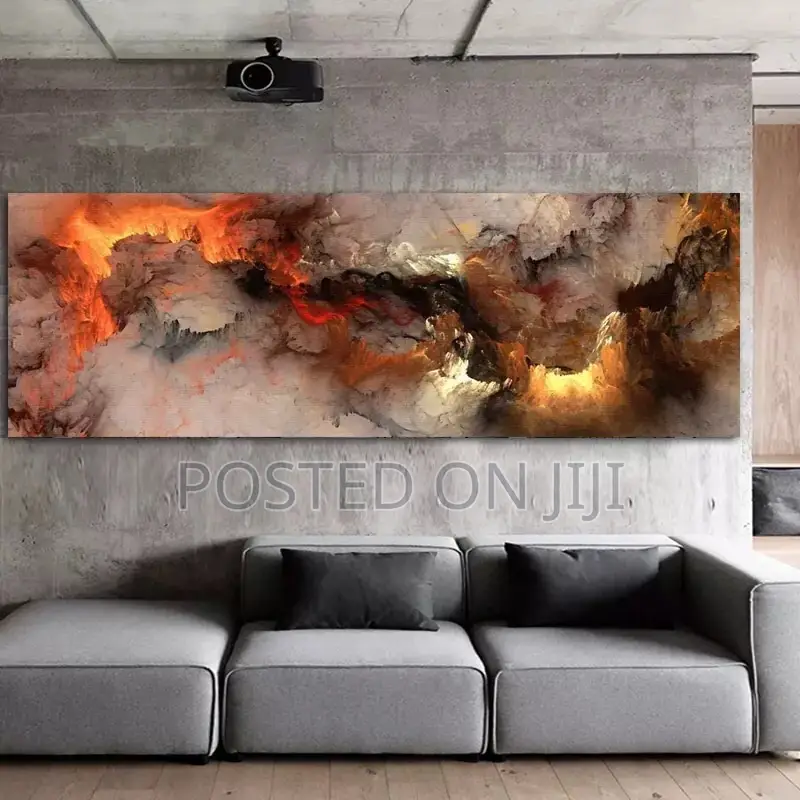 Unique Abstract Ink Wall Art