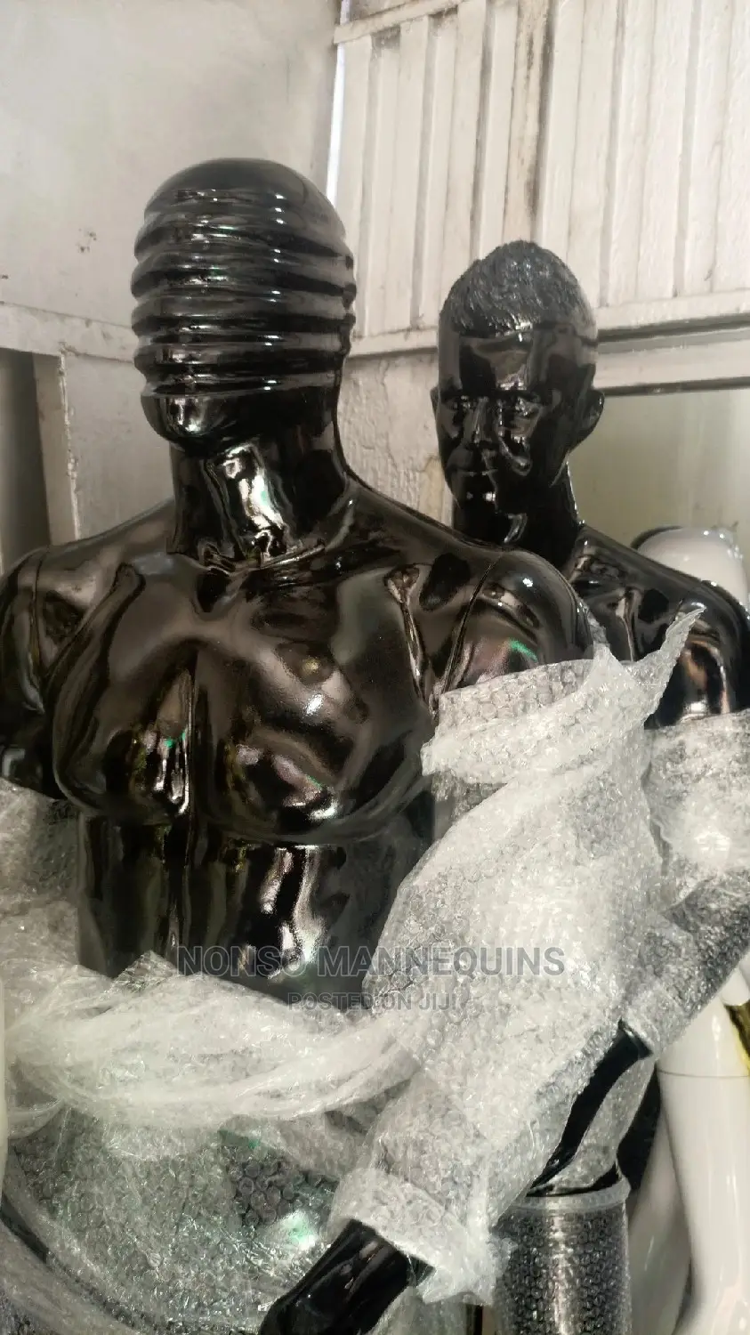 Black Honey Comb Fibre Male Display Mannequins