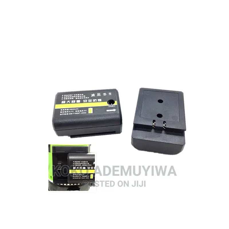 Recharge Laser Level Lithium Battery 3.7V 3000mah + AC Power