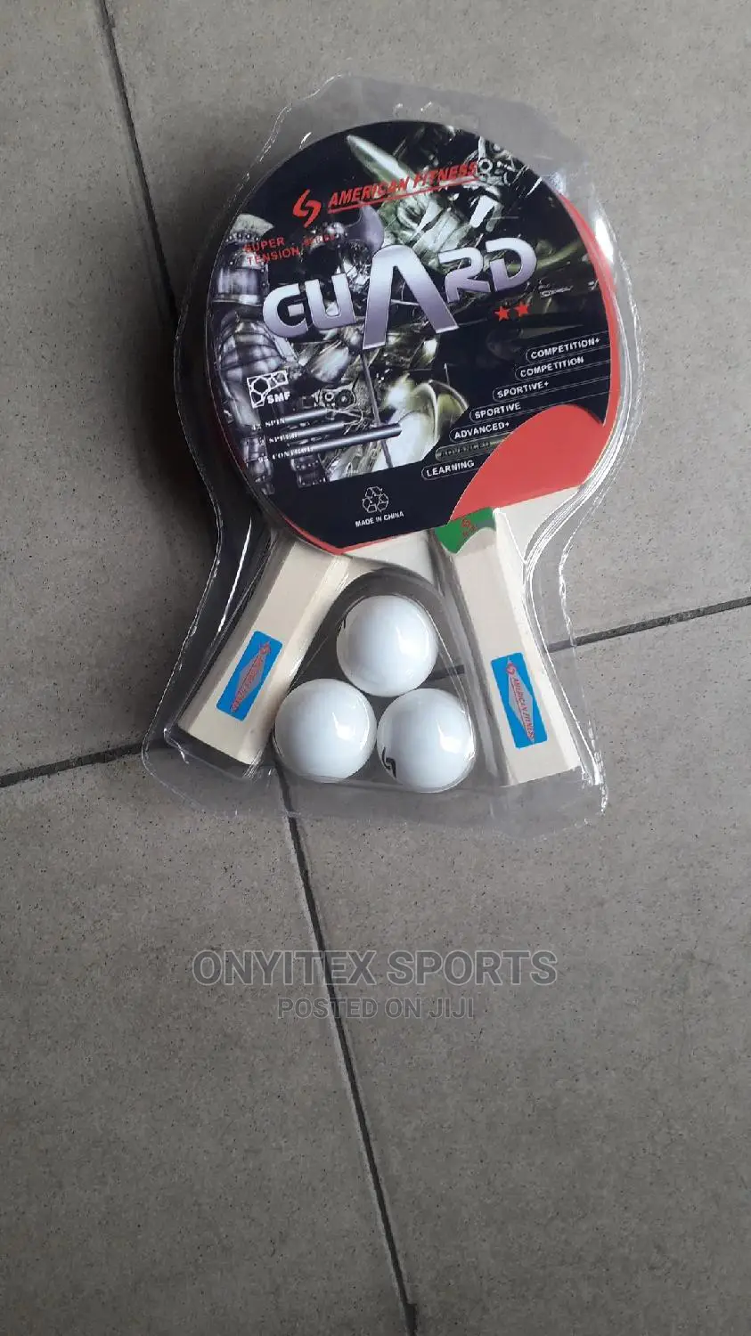 Guard American Fittness Table Tennis Bats