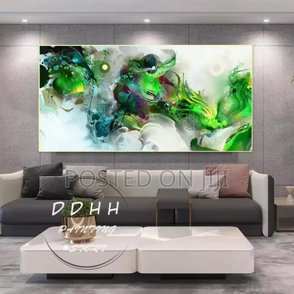 Colorful Ocean Abstract Canvas Printing