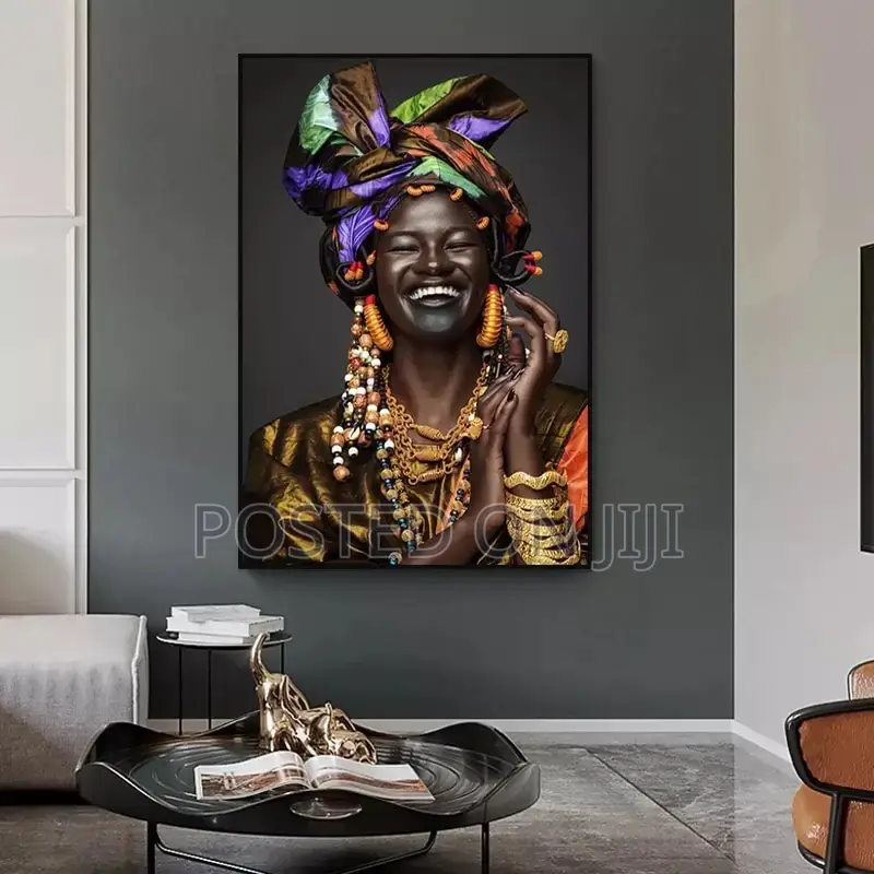 Black African Wall Art