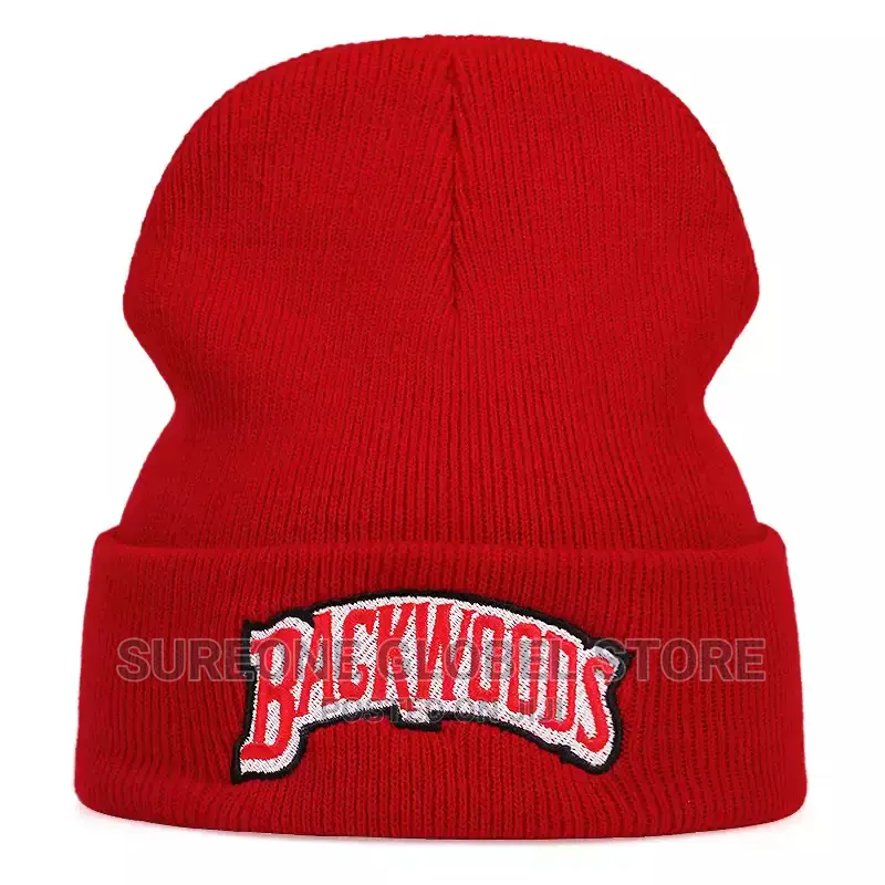 Embroidery BACKWOODS Knitted Beanies Hats