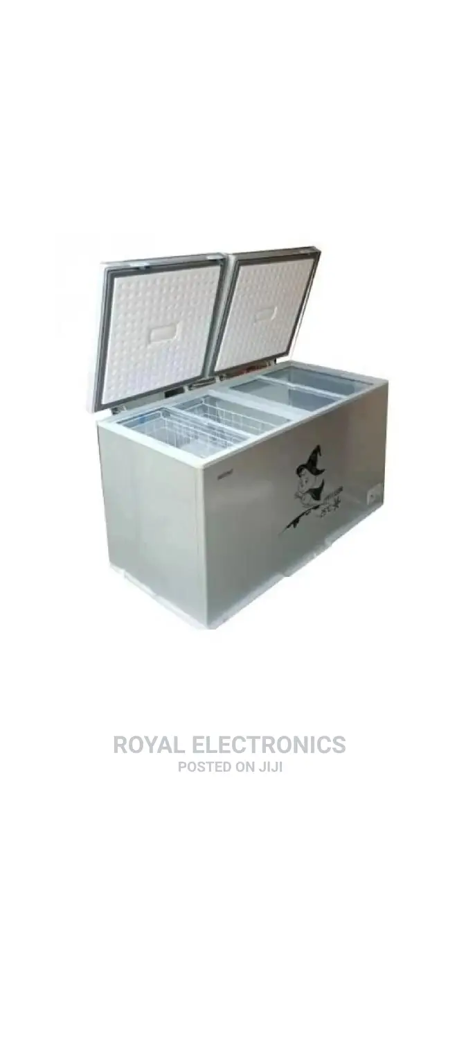 Brand New Snowsea Double Door Freezer 600lwithshowcase Glass
