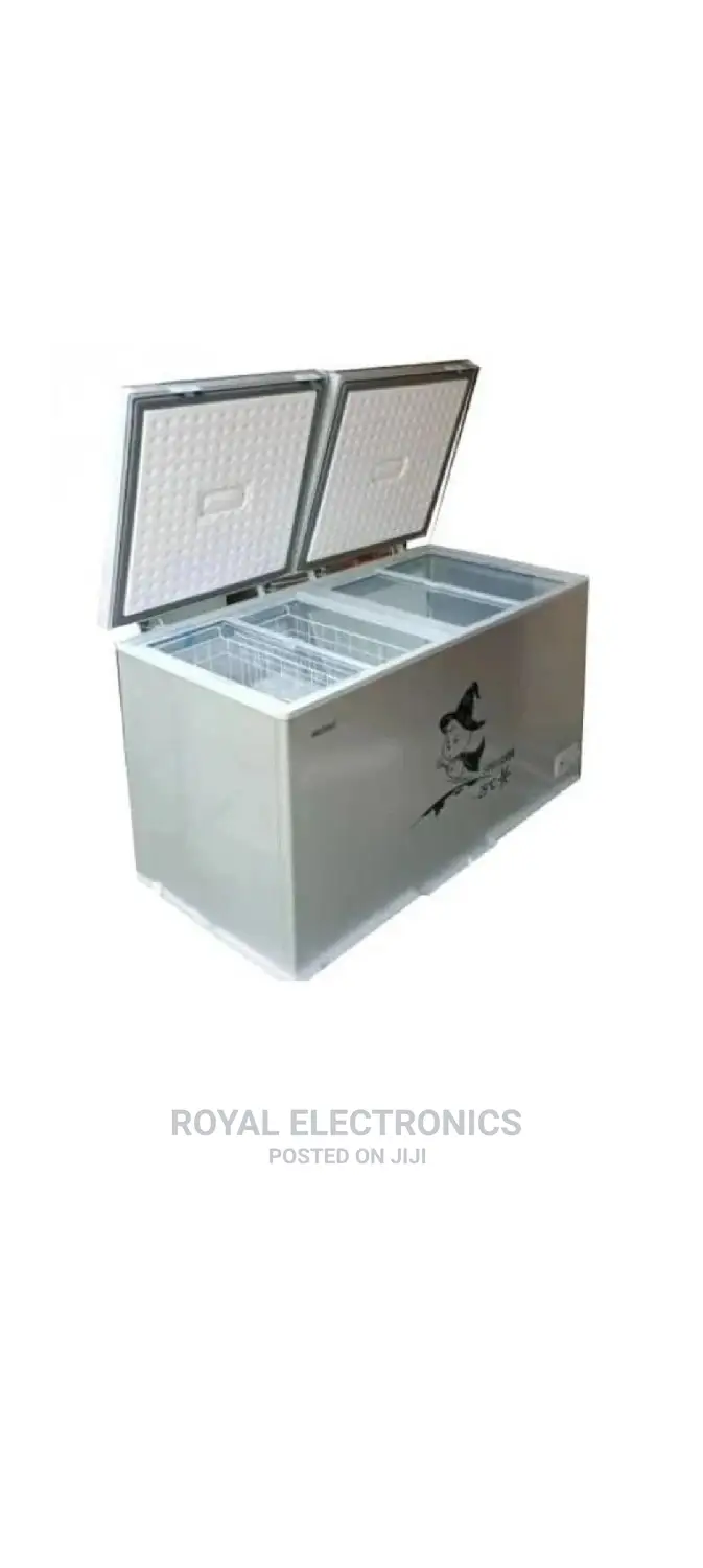 Brand New Snowsea Double Door Freezer 600lwithshowcase Glass