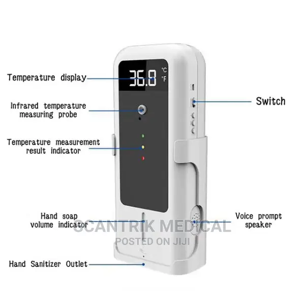 YAD‐001 Non-Contact Auto Temperature Detection and Sanitizat