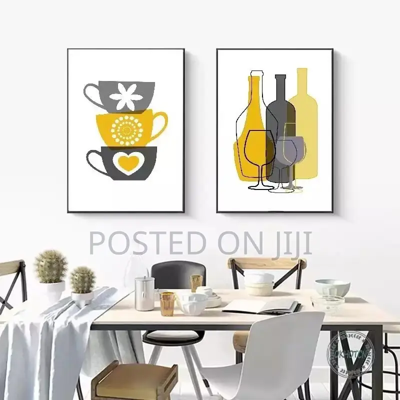 Rice Bowl, Cup, Wine Glass Wall Art