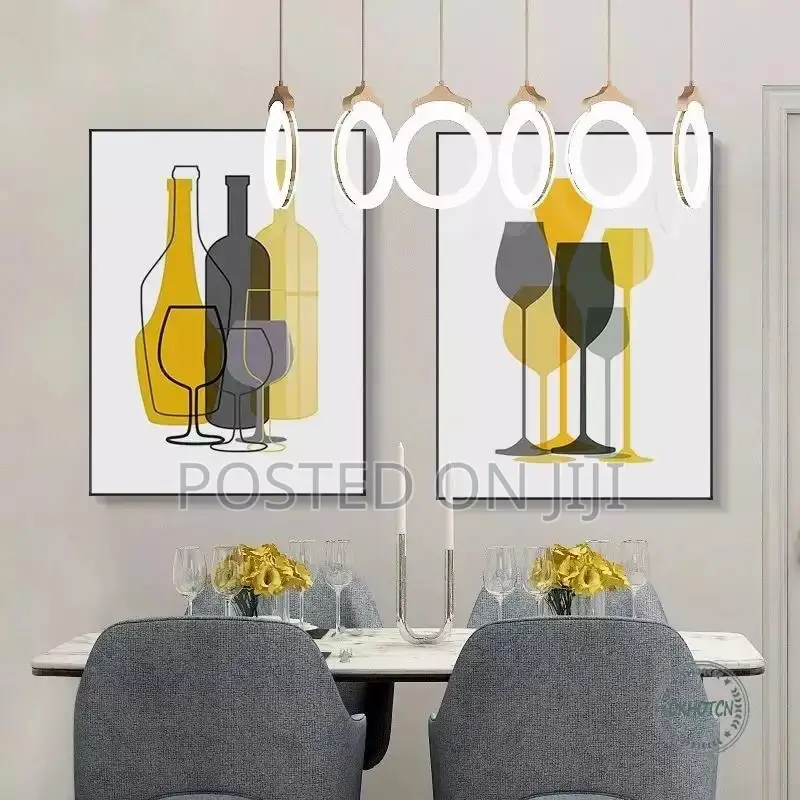 Rice Bowl, Cup, Wine Glass Wall Art