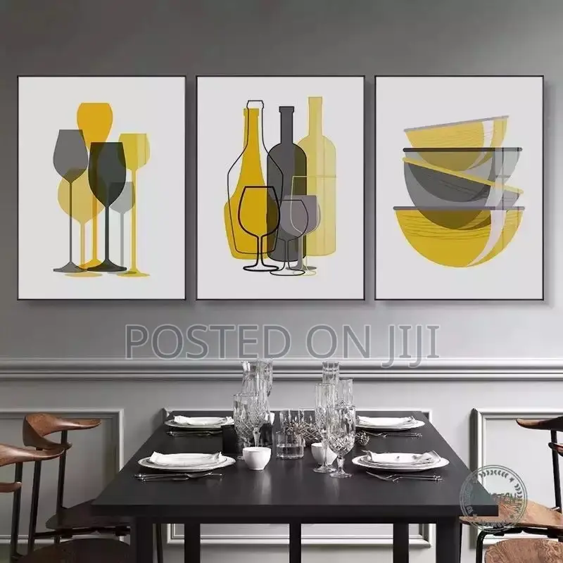 Rice Bowl, Cup, Wine Glass Wall Art
