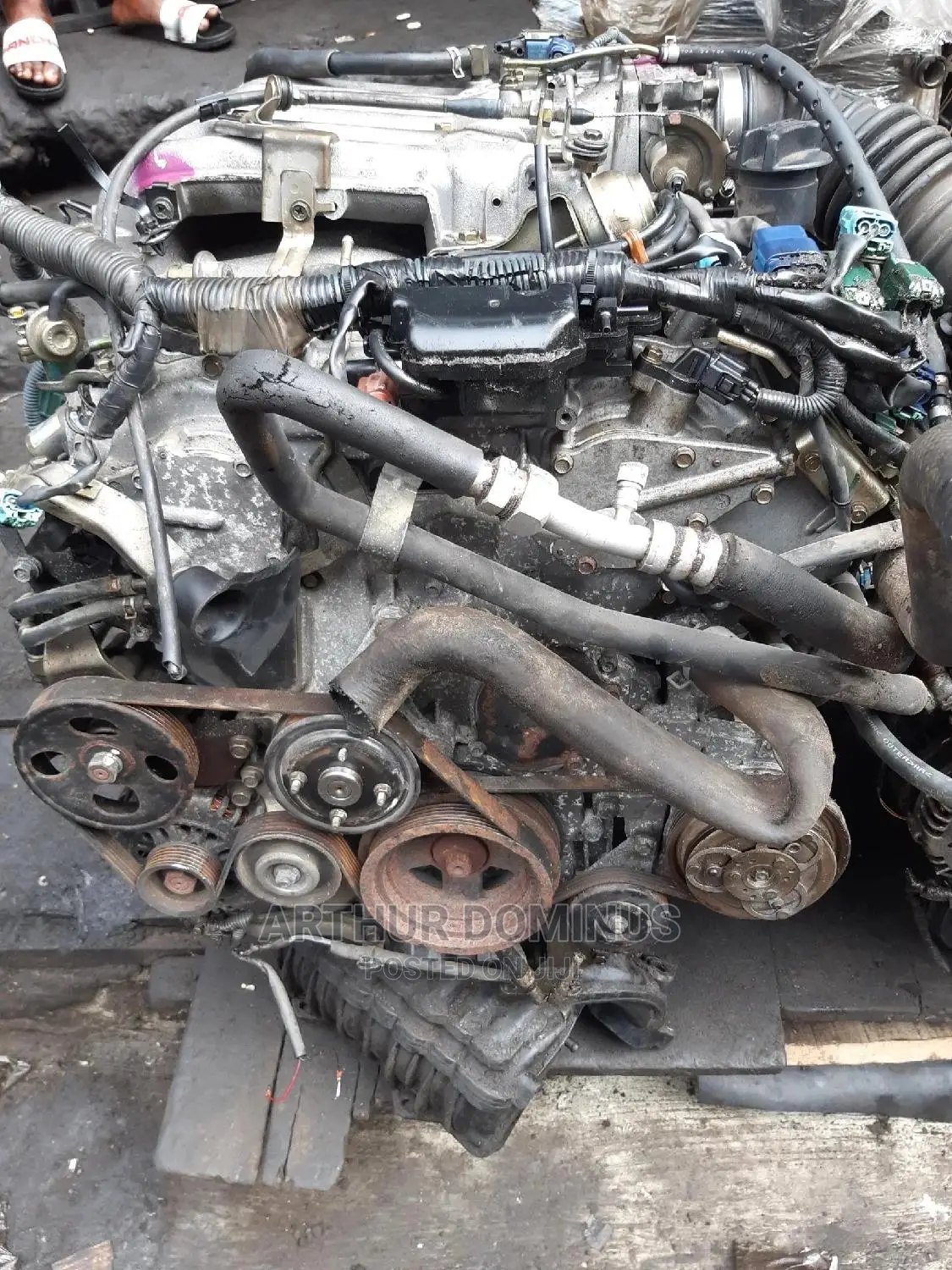 Engine Nissan/Infiniti 3.5L V6 Pathfinder Qx4 Japanese Spec