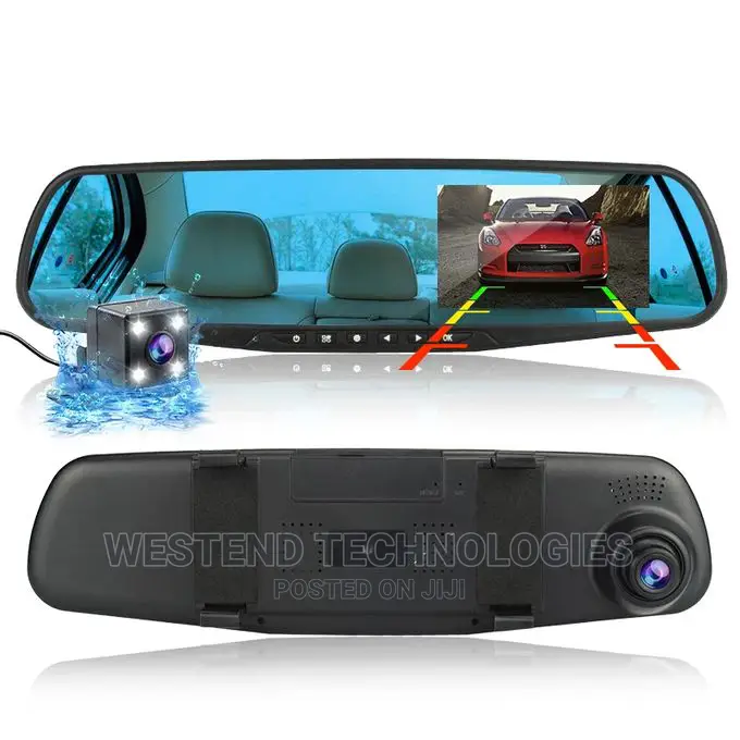 Vehicle Black Box DVR Dual Camera With Motion Detection