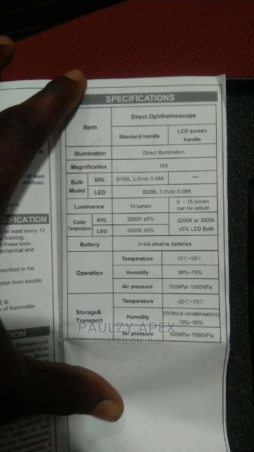 Ophthalmoscope