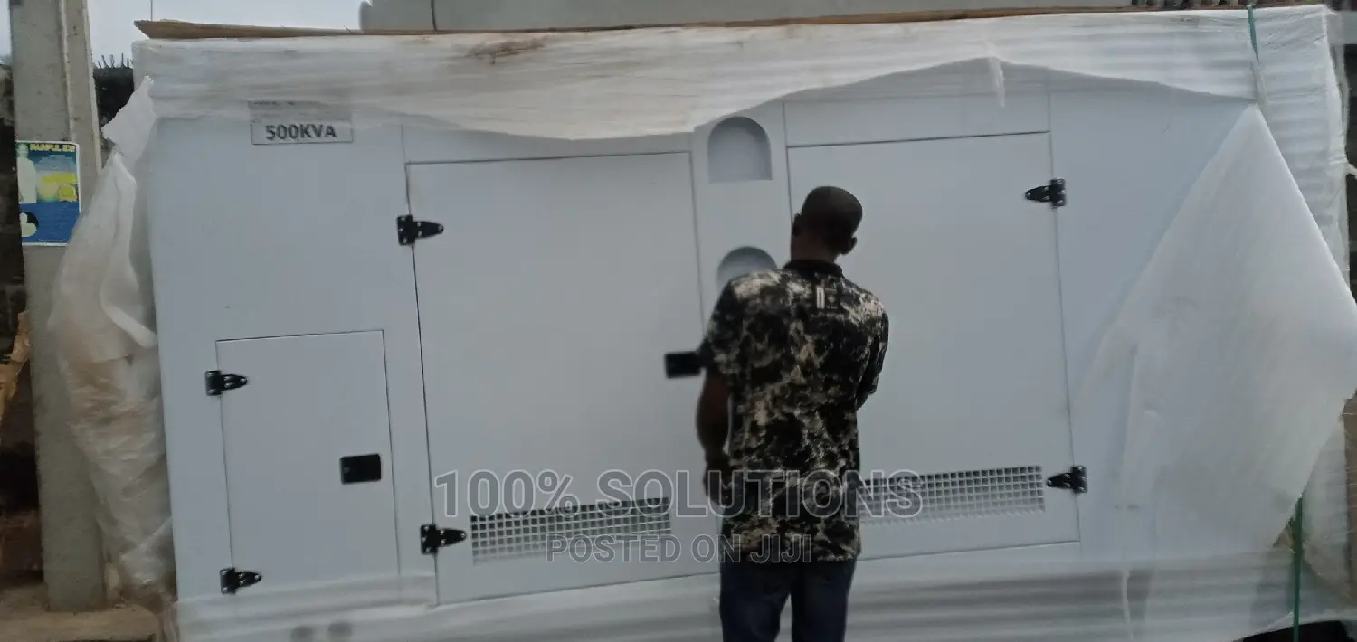 500KVA Perkins Diesel Sound Proof Generator for Sale. 100% C