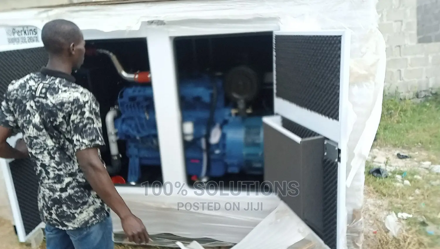 200kva Perkins Diesel Sound Proof Generator for Sale. 100% C
