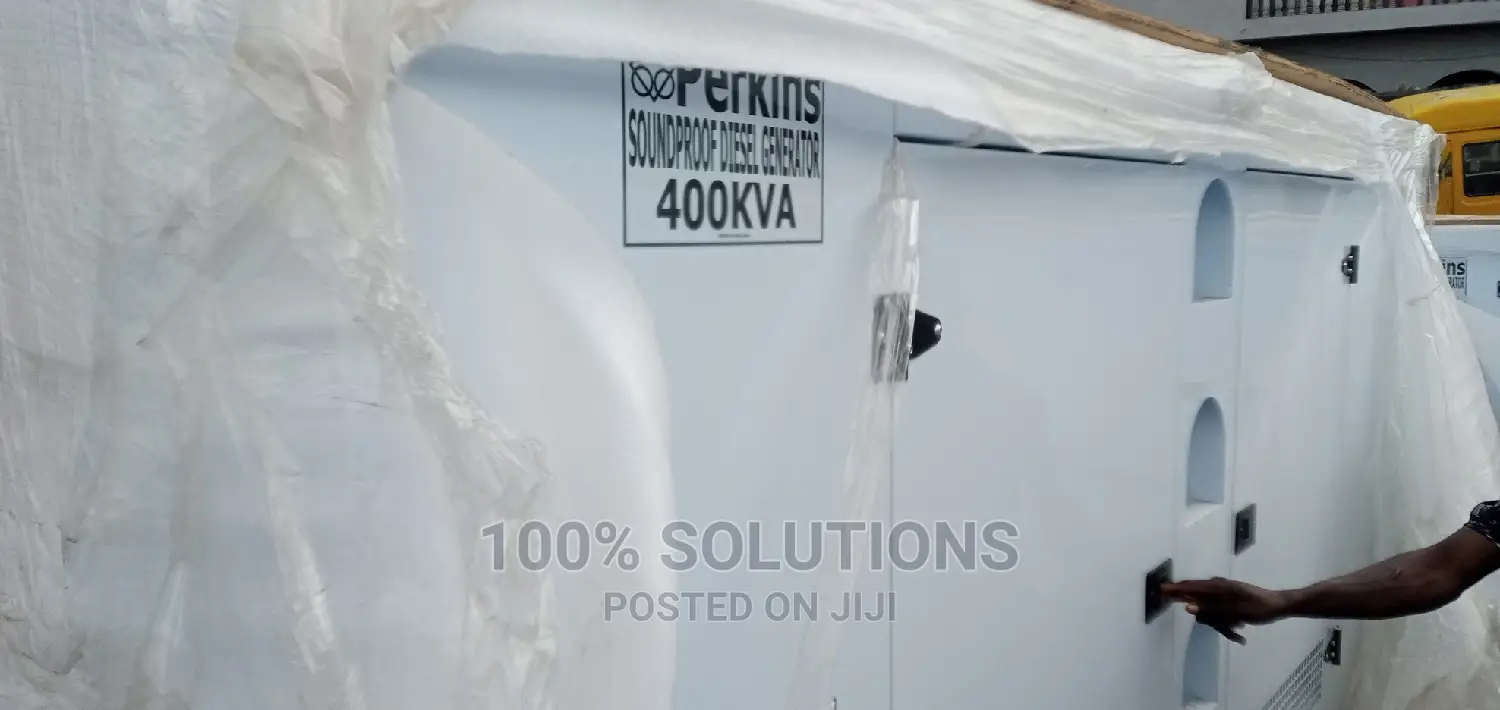 400KVA Perkins Diesel Sound Proof Generator for Sale.100% C
