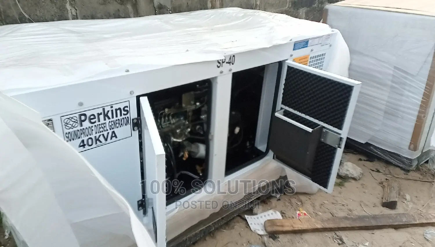 40kva Perkins Diesel Sound Proof Generator for Sale. 100% C