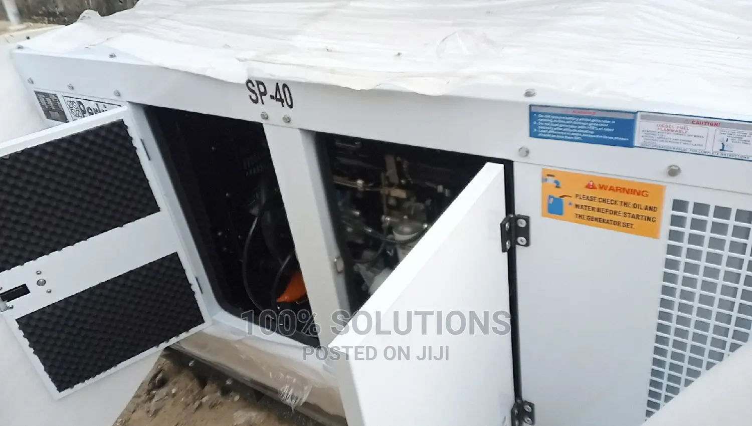 40kva Perkins Diesel Sound Proof Generator for Sale. 100% C