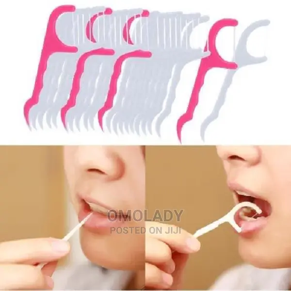 Dental Floss Toothpick - 90pc