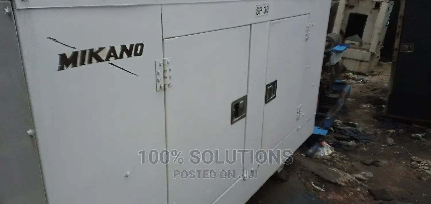 30kva Mikano(Perkins)Diesel Sound Proof Generator for Sale.