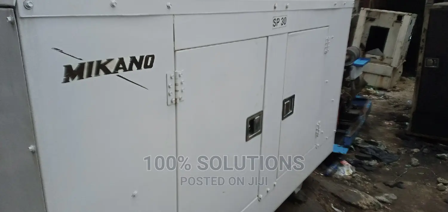 30kva Mikano(Perkins)Diesel Sound Proof Generator for Sale.