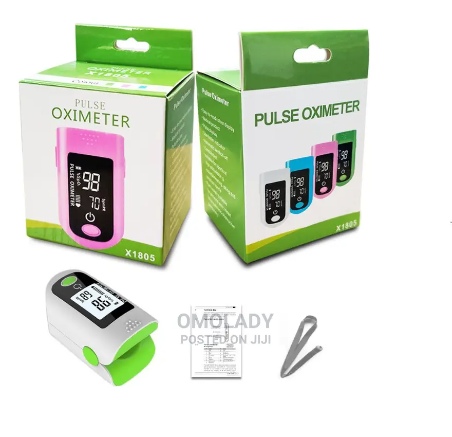 Pulse Oximeter Finger Clip X1805 - Green
