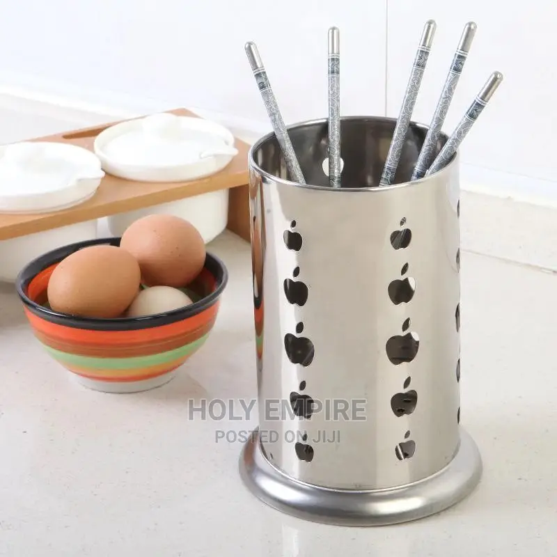 Stainless Steel Hanging Cutlery Holder Drainer Spoon ,Fork