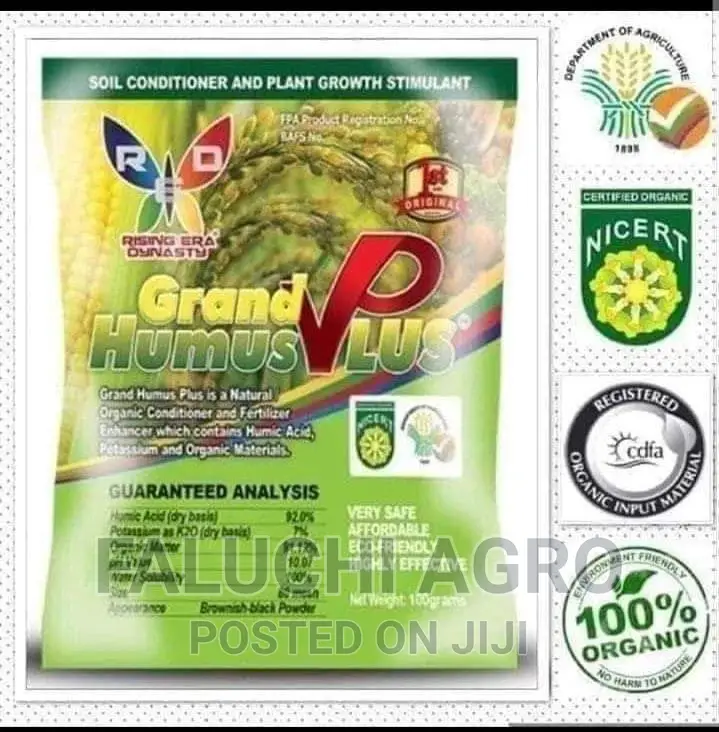 Grand HUMUS PLUS - KHP Soil Conditioner (100 Grams)