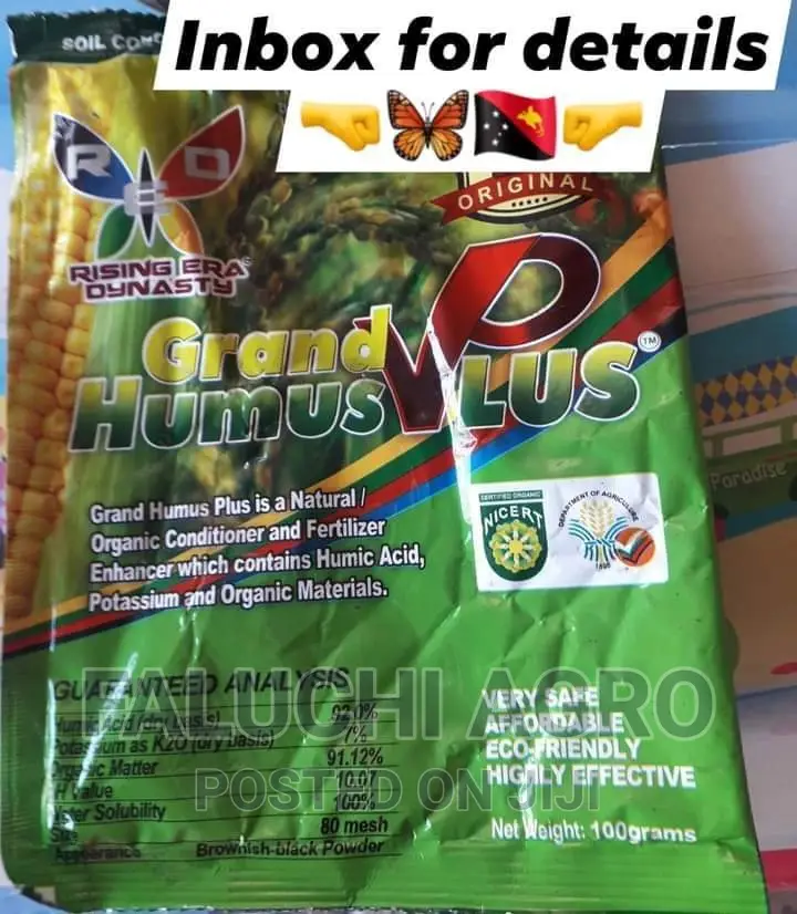 Grand HUMUS PLUS - KHP Soil Conditioner (100 Grams)