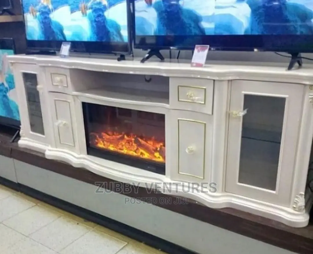 Brand New and Quality Remote Controlled Fire Place Tv Stand
