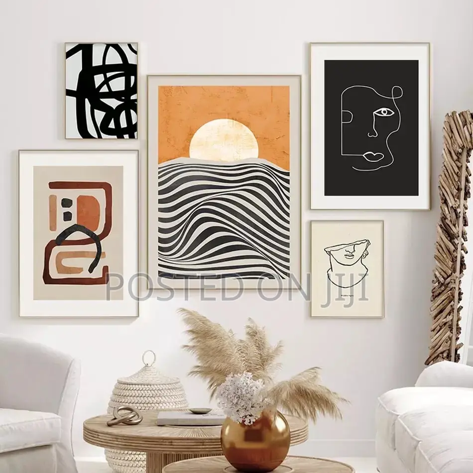 Abstract Sunrise Geometric