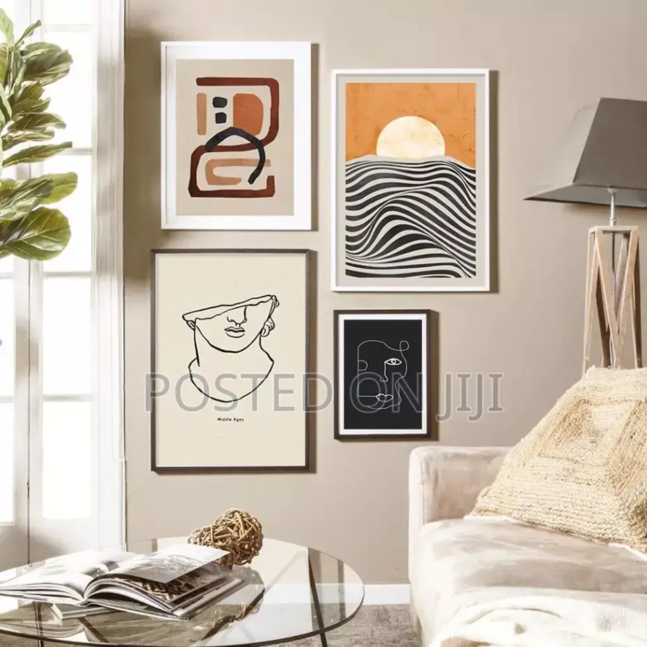Abstract Sunrise Geometric