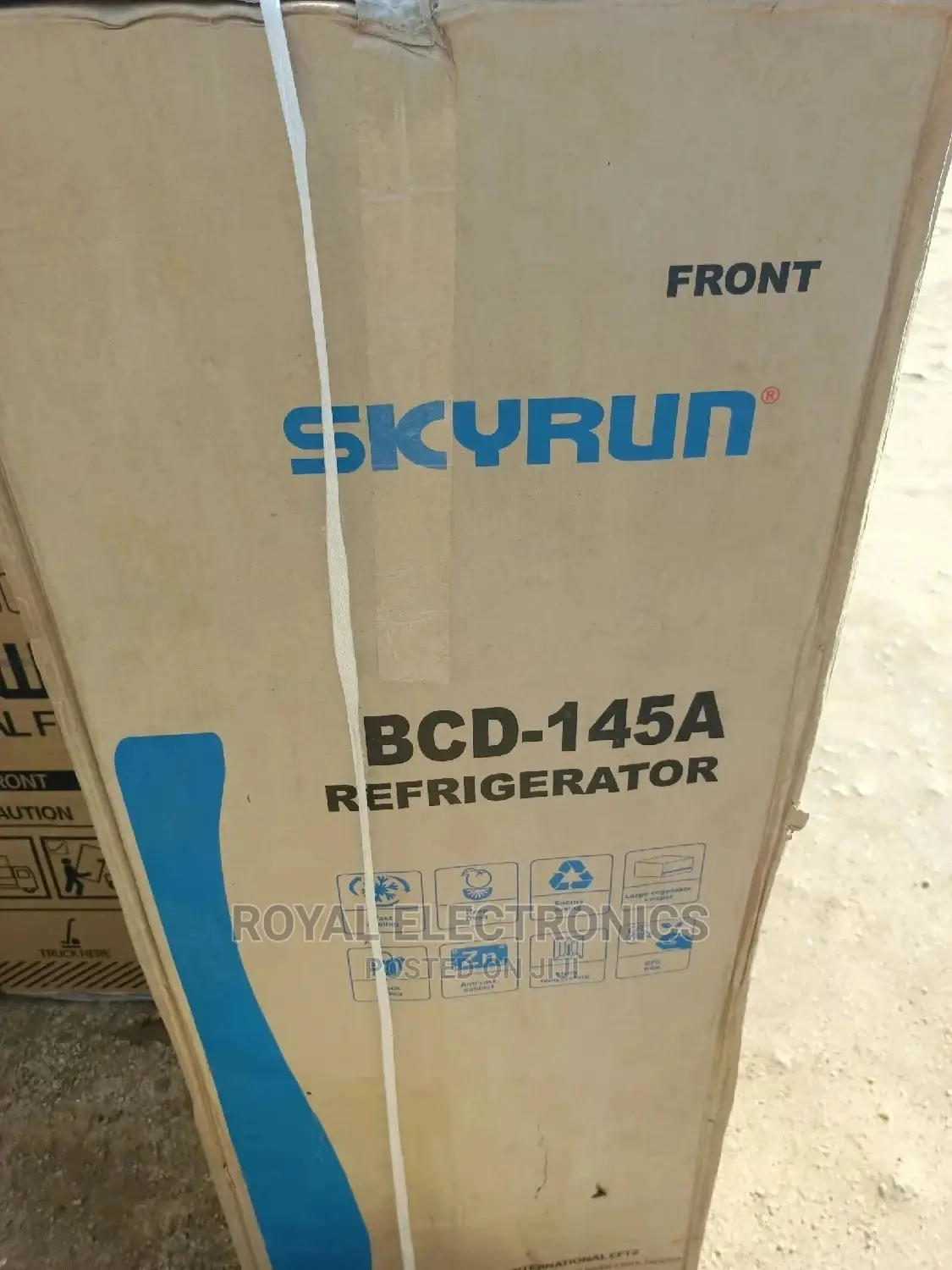 Brand New Skyrun Fridge And Freezer 145l Double Door