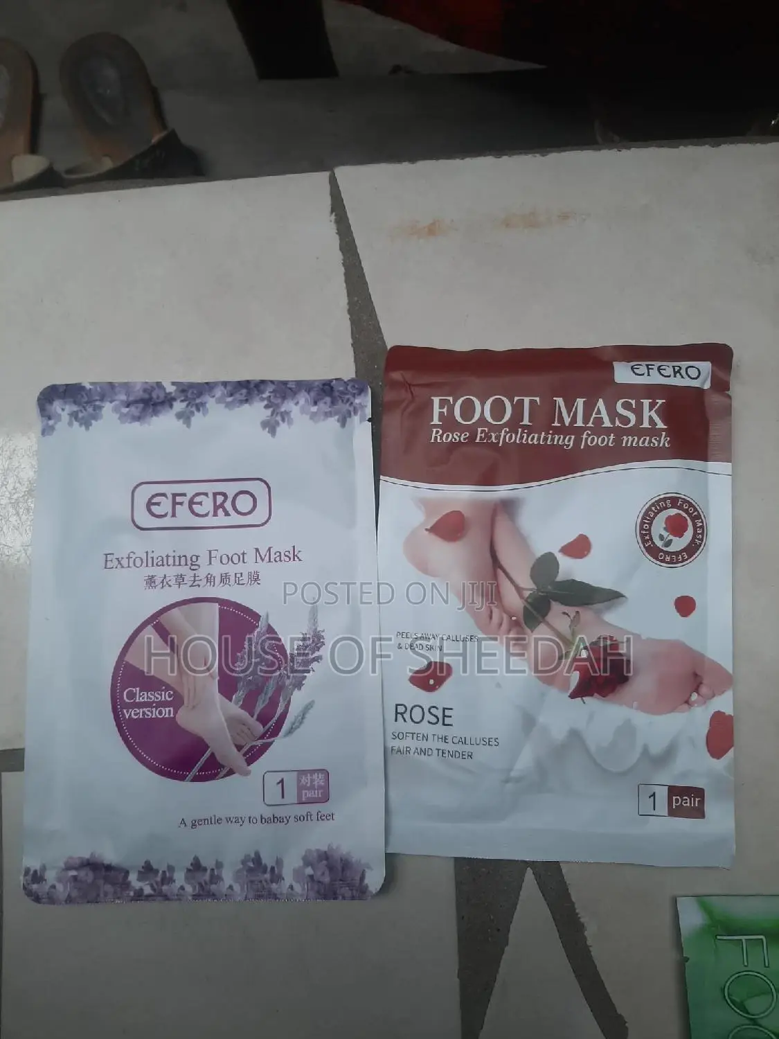 Efero Foot Exfoliating Mask