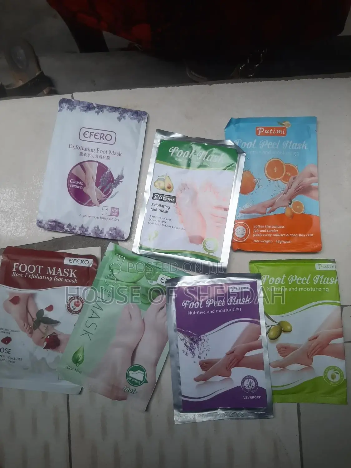 Efero Foot Exfoliating Mask