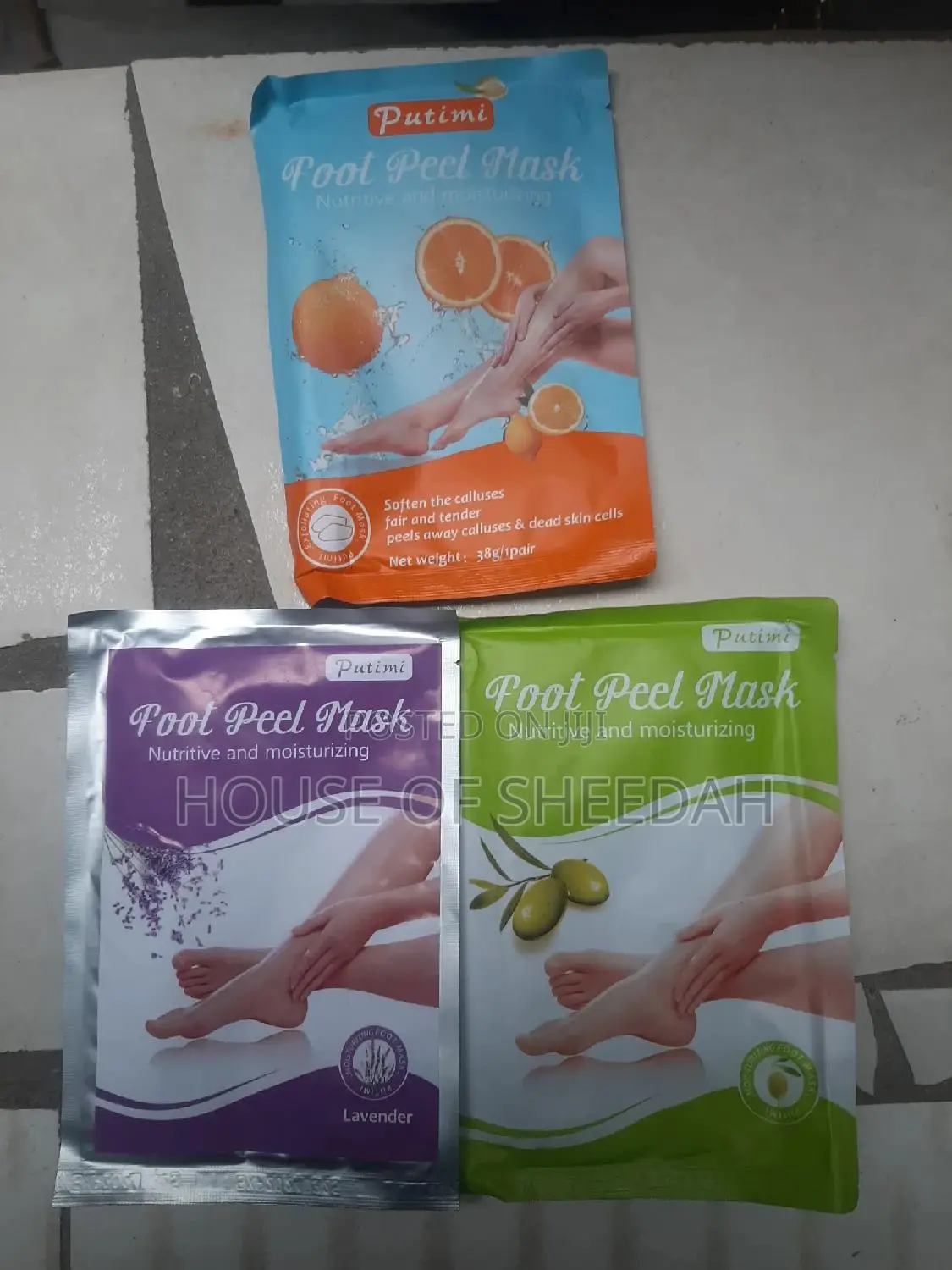 Efero Foot Exfoliating Mask