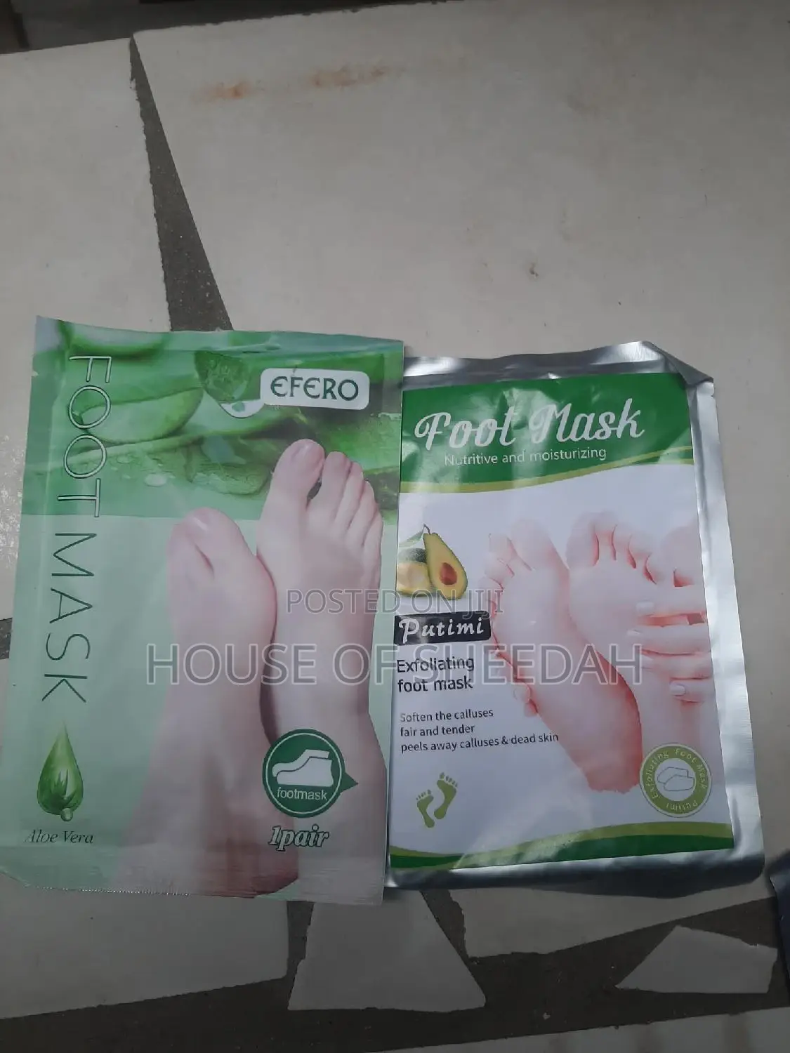 Efero Foot Exfoliating Mask