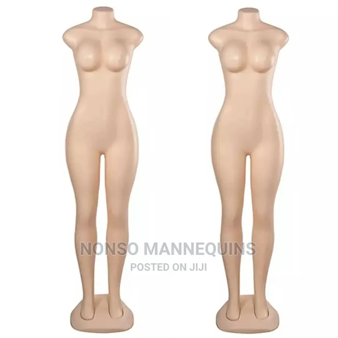 Armless Busty Female Display Mannequins