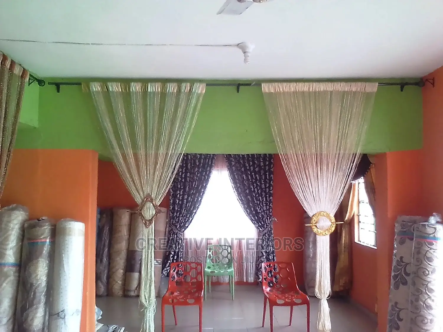 Quality Fabric Made Foreign Bead Curtains.