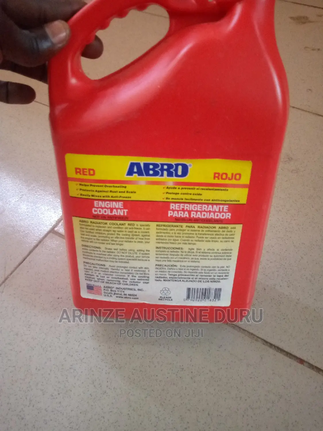 Abro Radiator Coolant Red