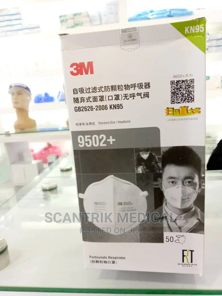 Health and Medical 3M 9502+ Mask