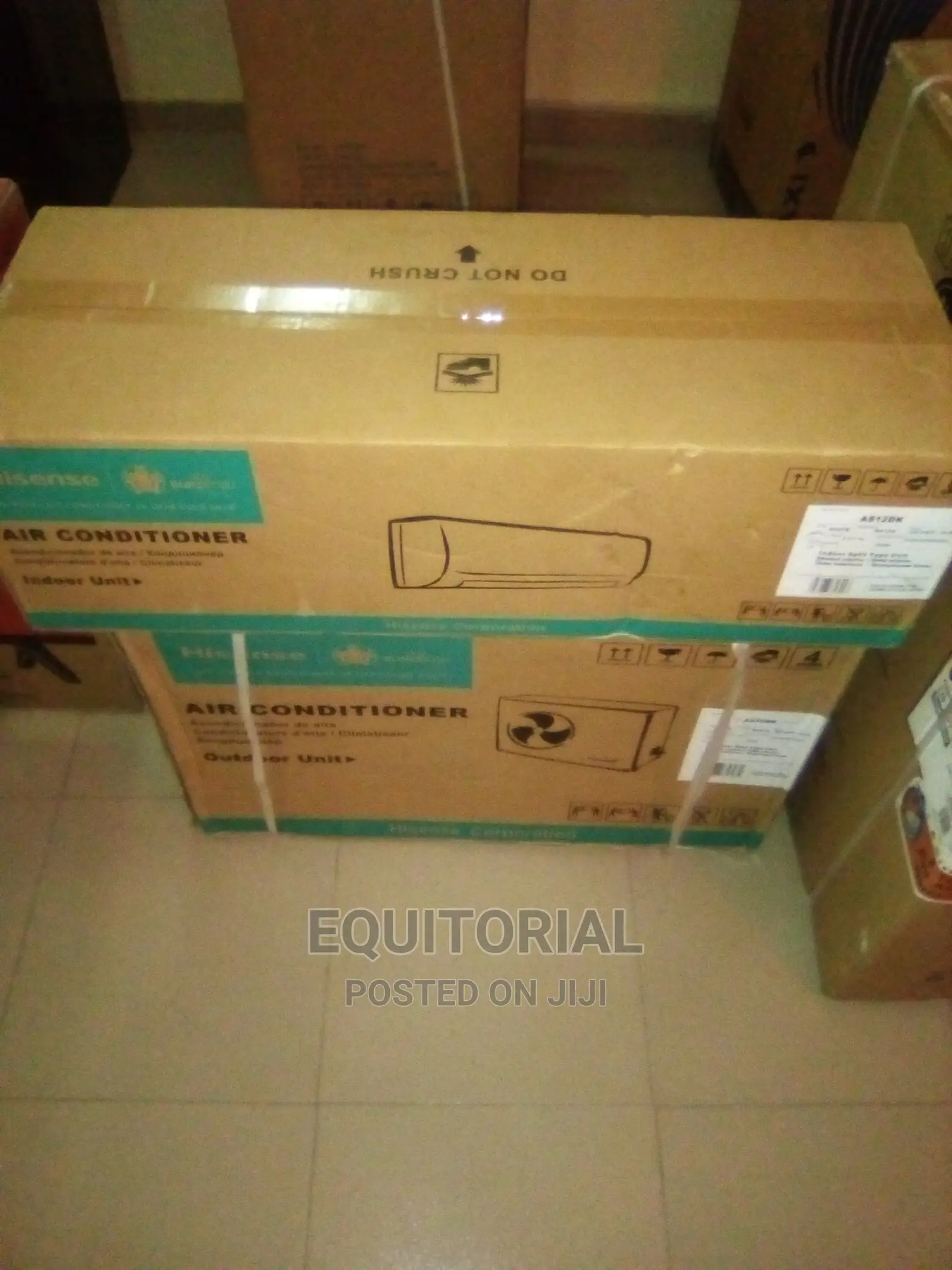 Hisense 1.5hp Inverter 100% Copper Split Air Conditioner.