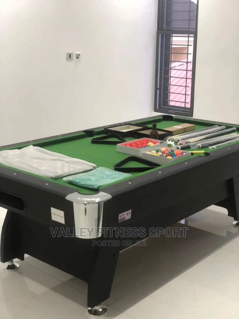 8ft Snooker Board With Complete Accessories