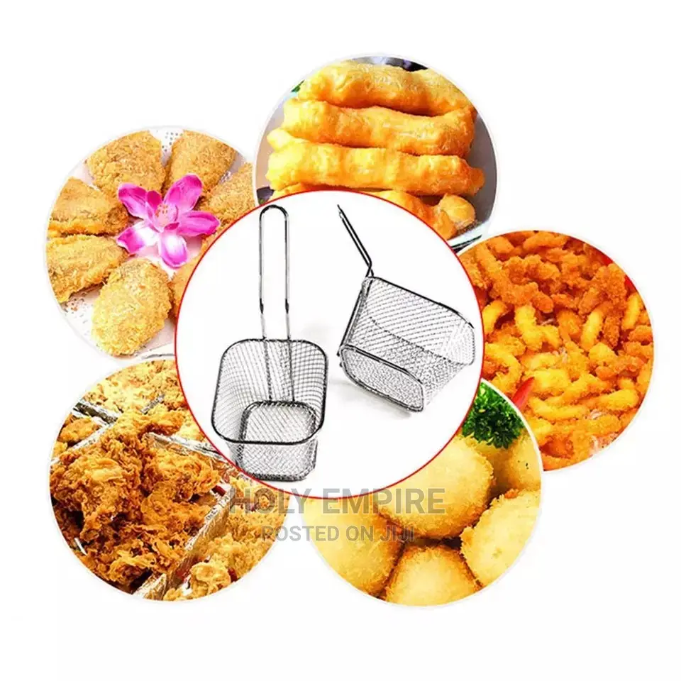 Basket Portable Stainless Steel Chips Mini Frying Basket