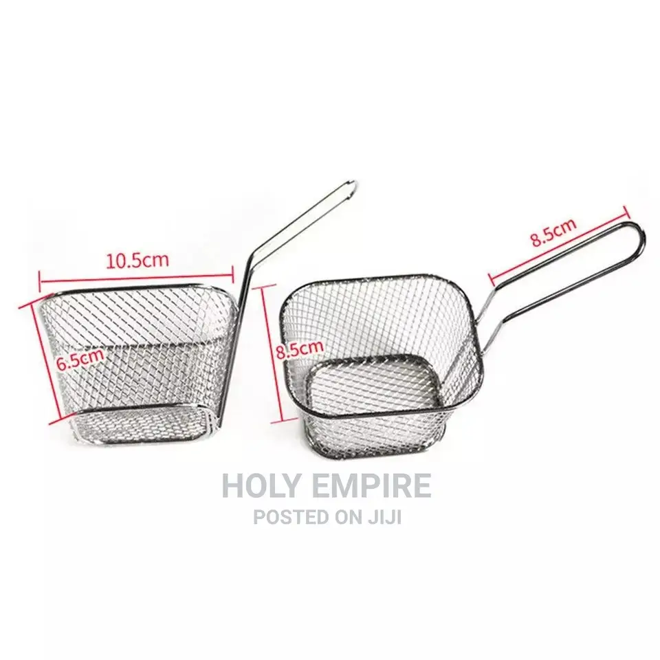 Basket Portable Stainless Steel Chips Mini Frying Basket