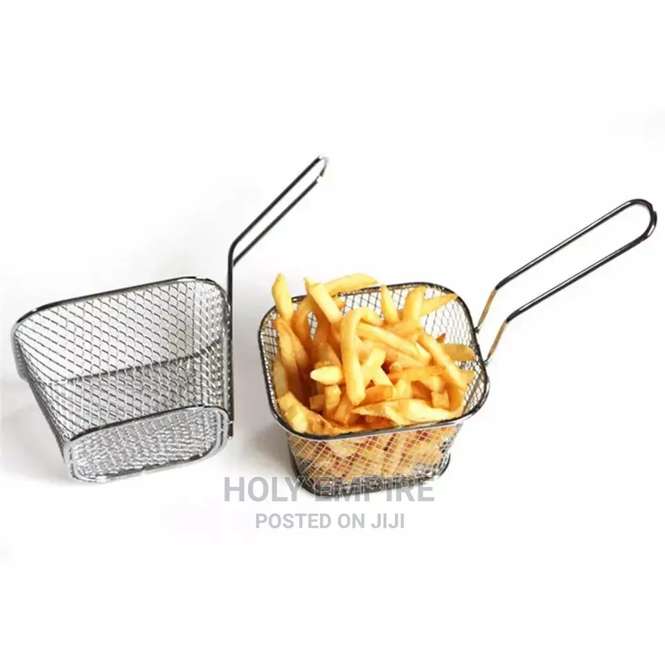 Basket Portable Stainless Steel Chips Mini Frying Basket