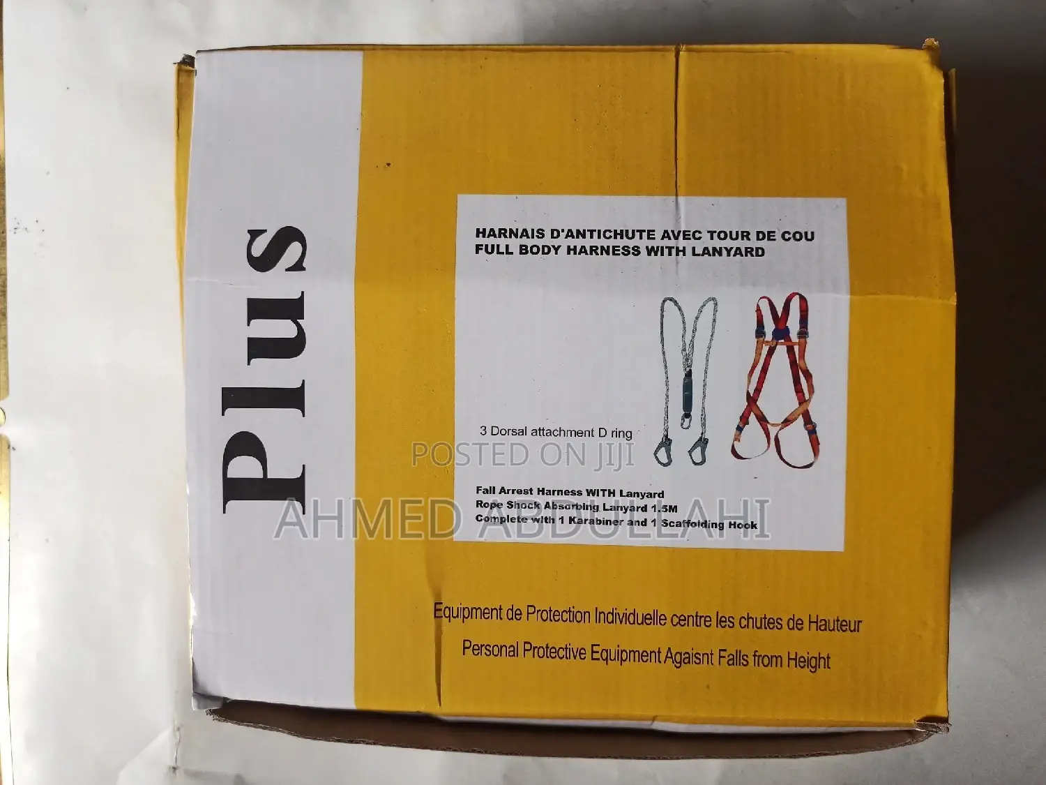 PLUS Safety Harness Belt Double Hook